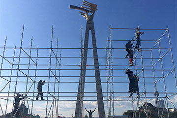 沈陽腳手架租賃主要的架體構(gòu)造