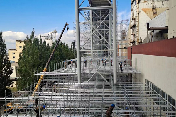 沈陽腳手架出租搭建施工順序