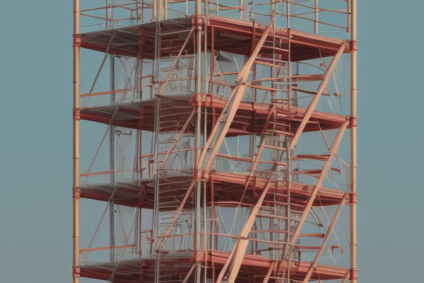 沈陽租賃腳手架采取必要的防護(hù)措施，確保施工人員和周圍人員的人身安全！