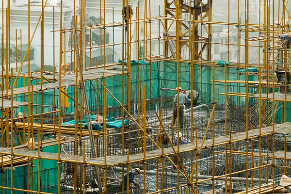 沈陽碗扣式鋼管腳手架的特征